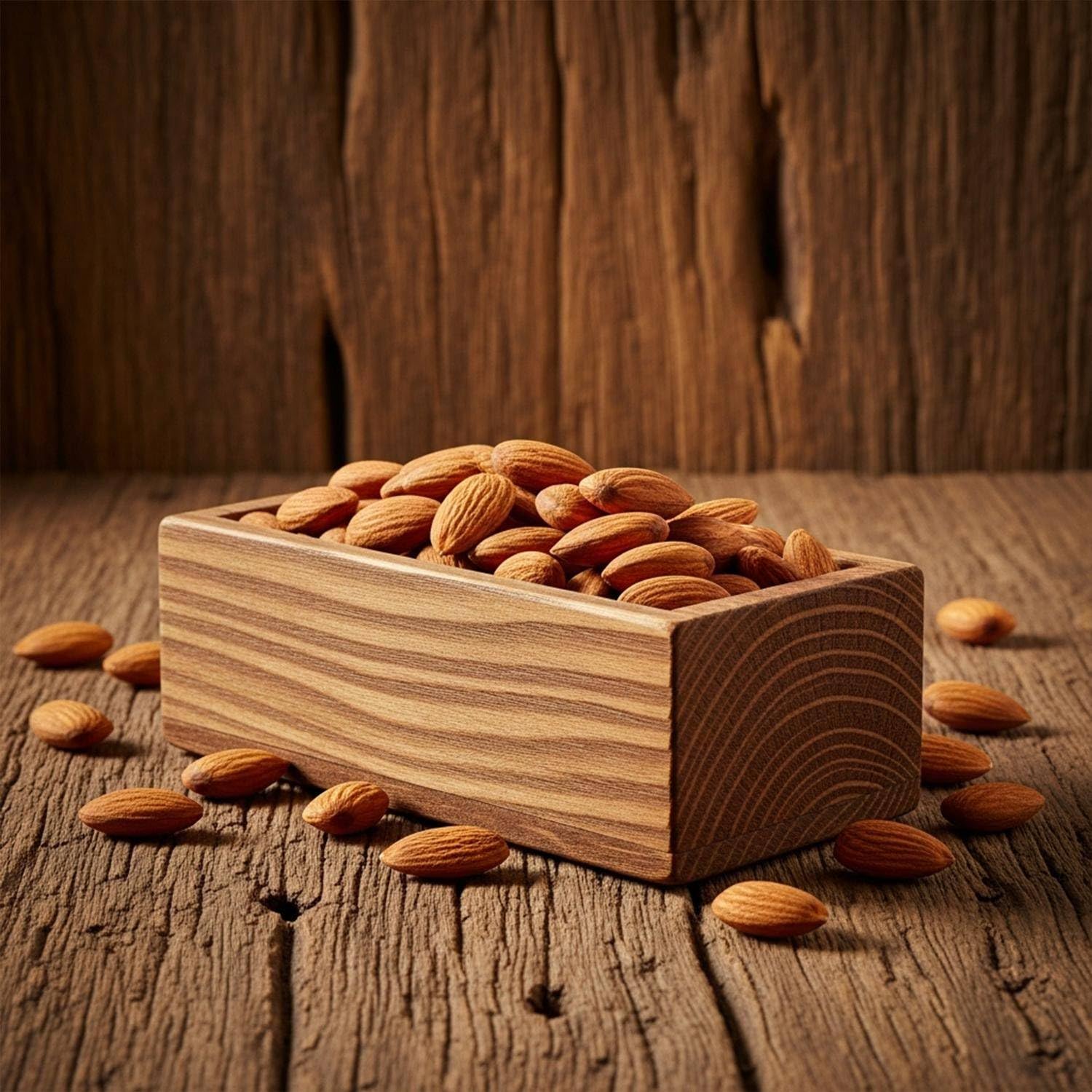 Amandes Grillées Premium – Naturelles, Snack Croustillant Sans Additifs, Qualité Premium