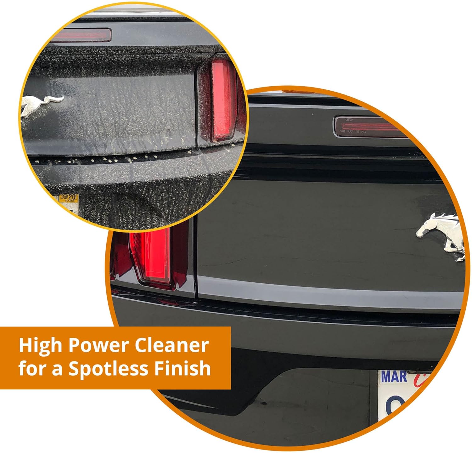 Shinykings Premium WATERLESS Car Wash with Ultra Car Shine Effect California Wash&Shine 66 | Powerful Car Wash Soap for All Surfaces | Scratch-Free & Biodegradable Car Cleaner | 16.9 fl.oz. : Automotive