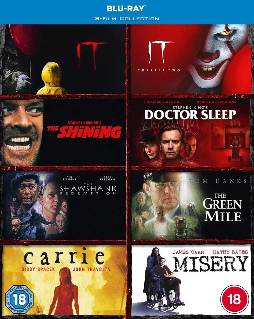 STEPHEN KING 8-FILM COLL BD