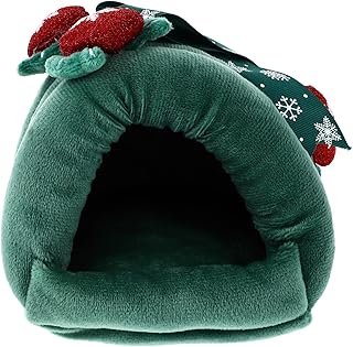 Ipetboom 3 Peças Ninho De Algodão Para Hamster Cama De Ninho De Hamster Puinea Porcos Casa Quente Pequena Cama De Hamster Para Animais De Estimação Ninho De Esquilo Mini Cama Para Animais