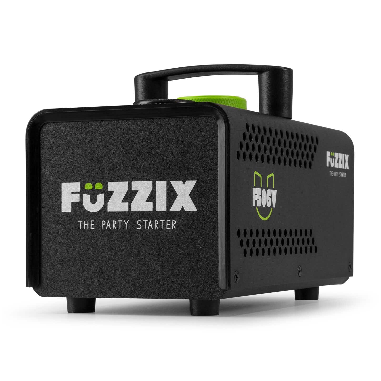 Fuzzix F506V - Vertikale Nebelmaschine Mini mit Fernbedienung & LED Lichteffekt, 5L Nebelfluid, Smoke Machine mit 500 Watt, Rauchmaschine Party für Hochzeiten, Nebelmaschine Halloween, Fog Machine