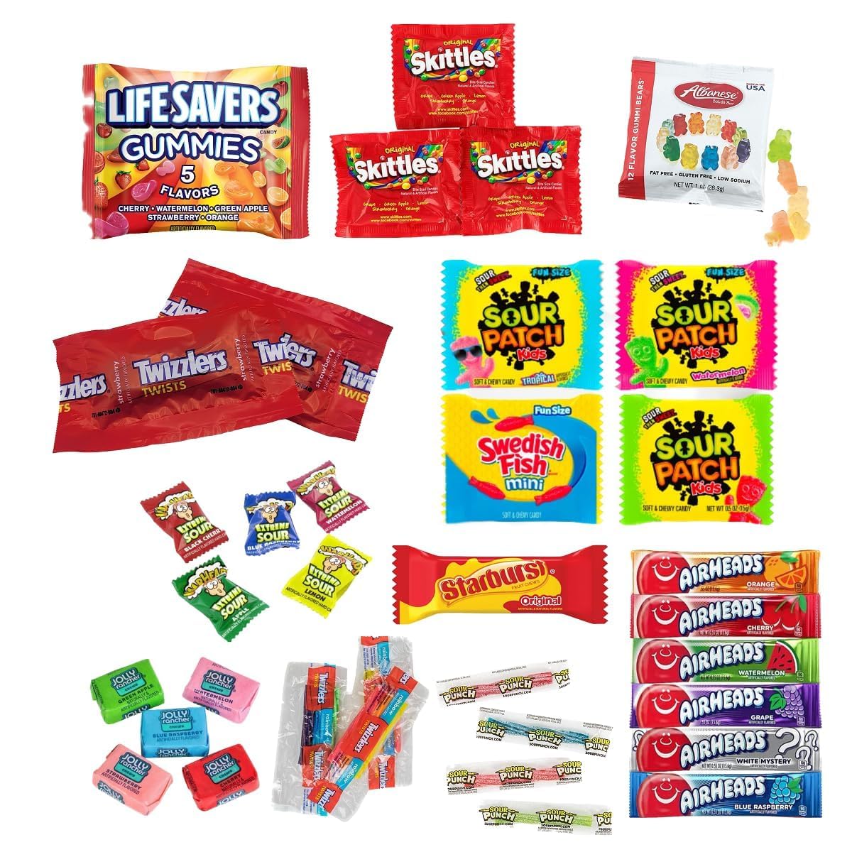 Amazon.com : CandyKrave Assorted Candy Variety Pack - 10 Fruity