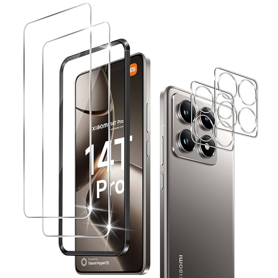 Amazon.co.jp: 【4枚入り】For Xiaomi 14T Pro ガラスフィルム