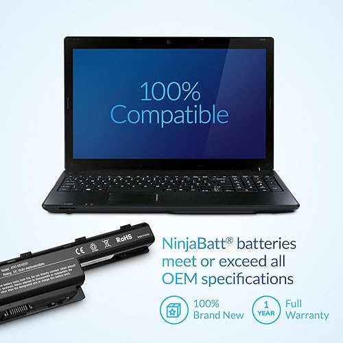 Miniatura 4 de NinjaBatt Batería para Acer AS10D31 AS10D81 AS10D51 AS10D41 AS10D61 AS10D73 AS10D75 5750 AS10D71 5742 AS10D56 E1-531 5250 E1-571 5733 7741 5733 5735