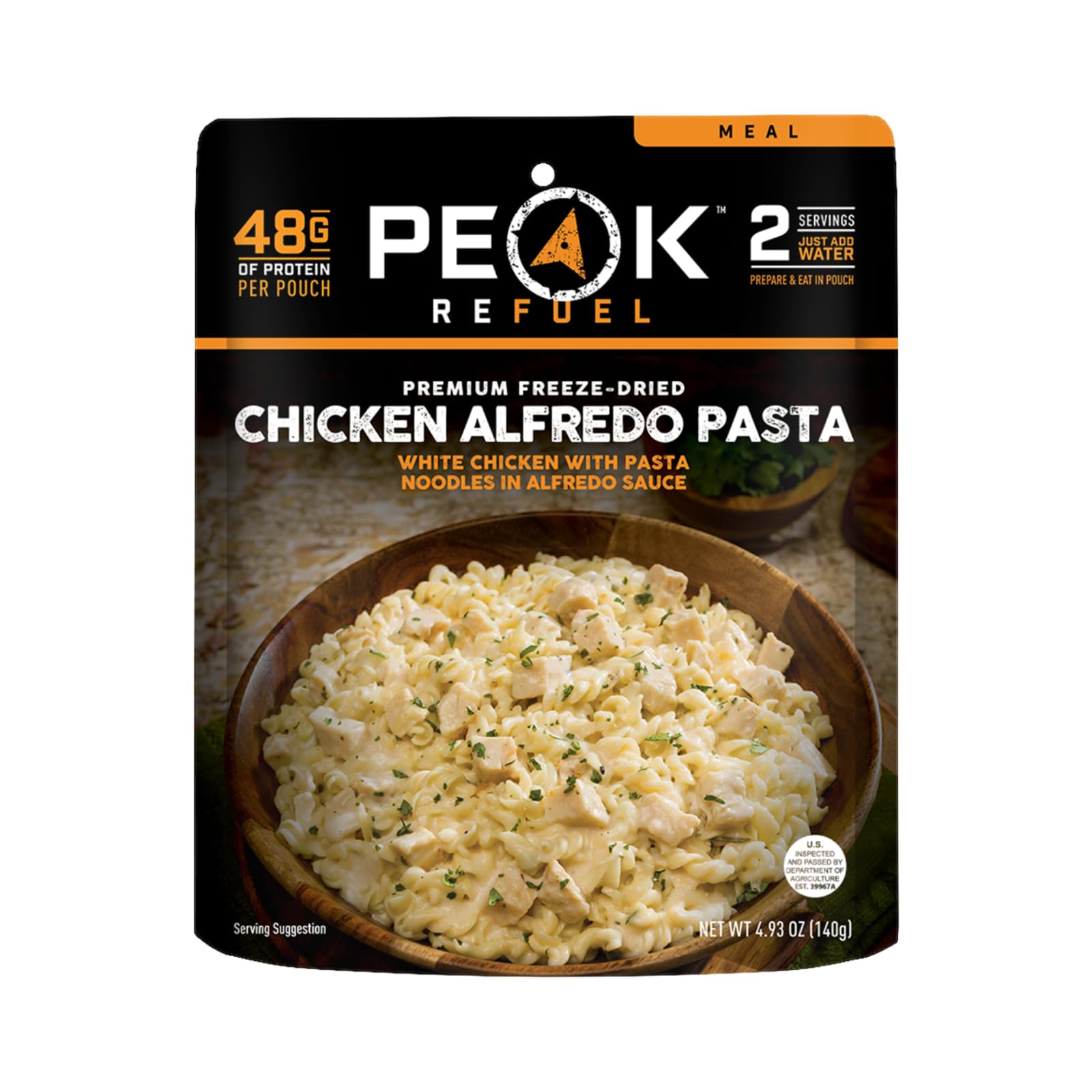 Peak Refuel Chicken Alfredo Pasta