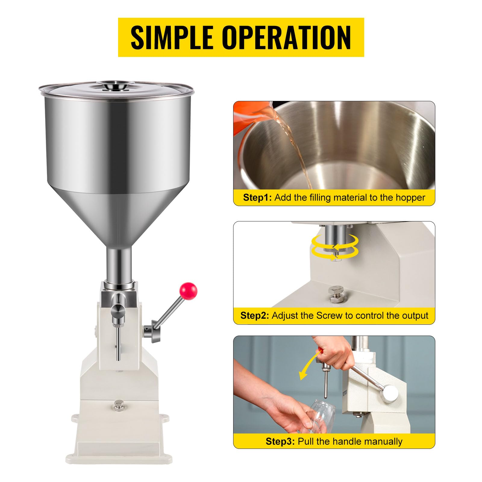アドバンス　充填機　ディスペンサーM L ・スタンド 未使用品 Amazon.co.jp: A03 手動液体充填機、5-50 ML 業務用液体ディスペンサー