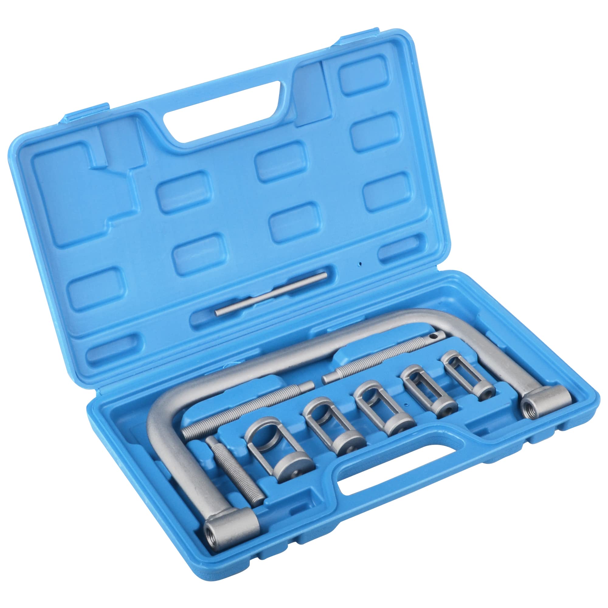 DAYUAN 10 Pièces Compresseur de Ressort de Soupape Universel, Kit Outil de Leve Soupape Professionnel