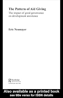 The Pattern of Aid Giving: The Impact of Good Governance on Development Assistance (Routledge Studies in Development Economics)