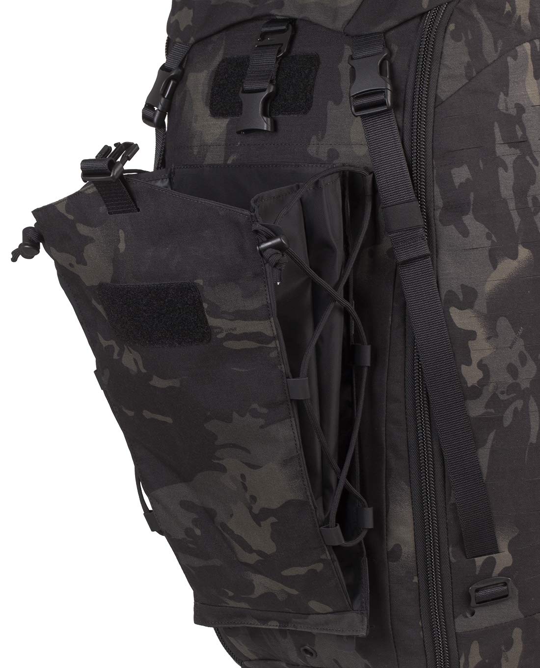 Tasmanian Tiger TT Modular Pack 45+ Sac à Dos Militaire Tactique Modulaire de Randonée avec Un Volume de 50 litres pour Le Trekking Camping Voyage 50L verrouillables