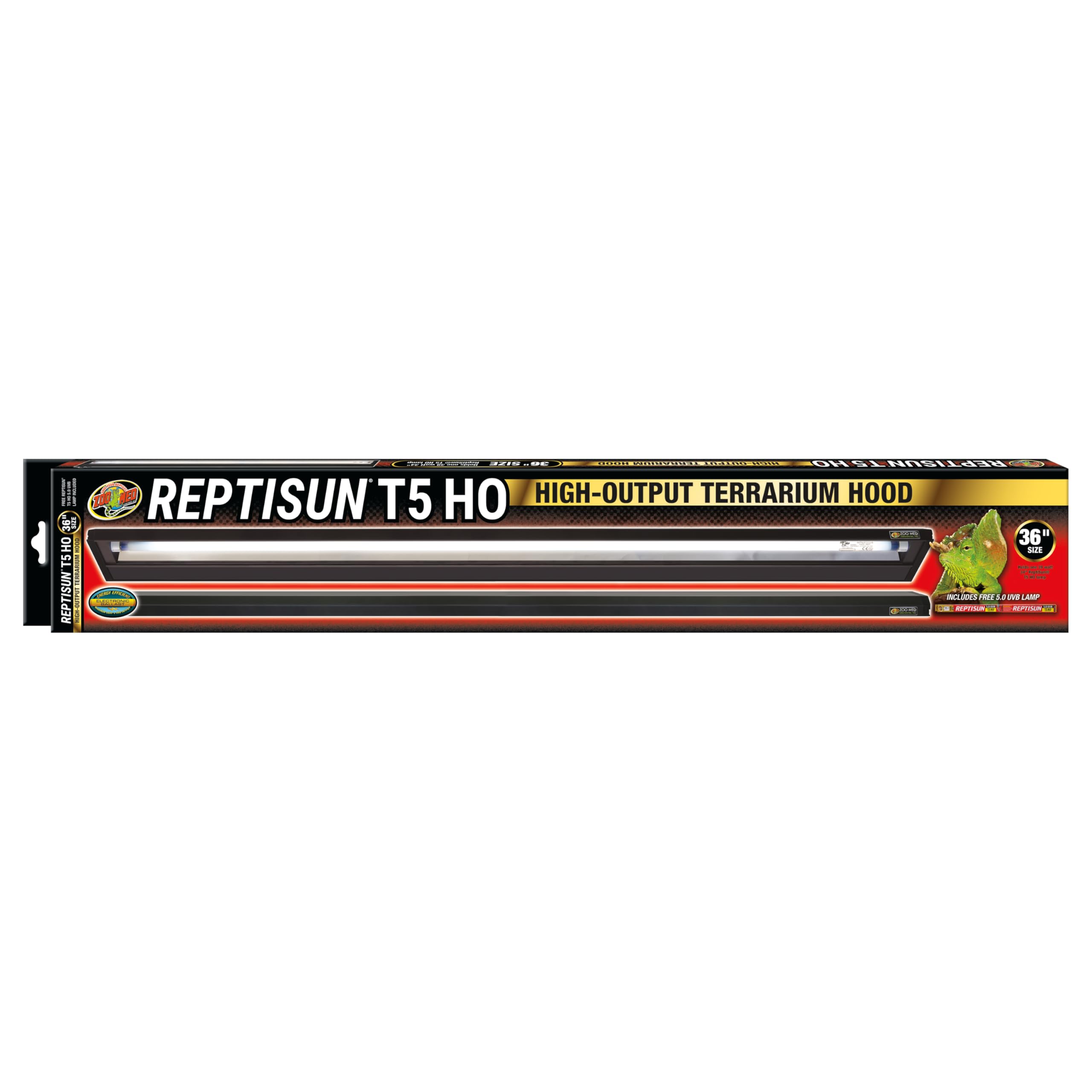 Amazon.com : Zoo Med ReptiSun T5-HO Terrarium Hood, 36