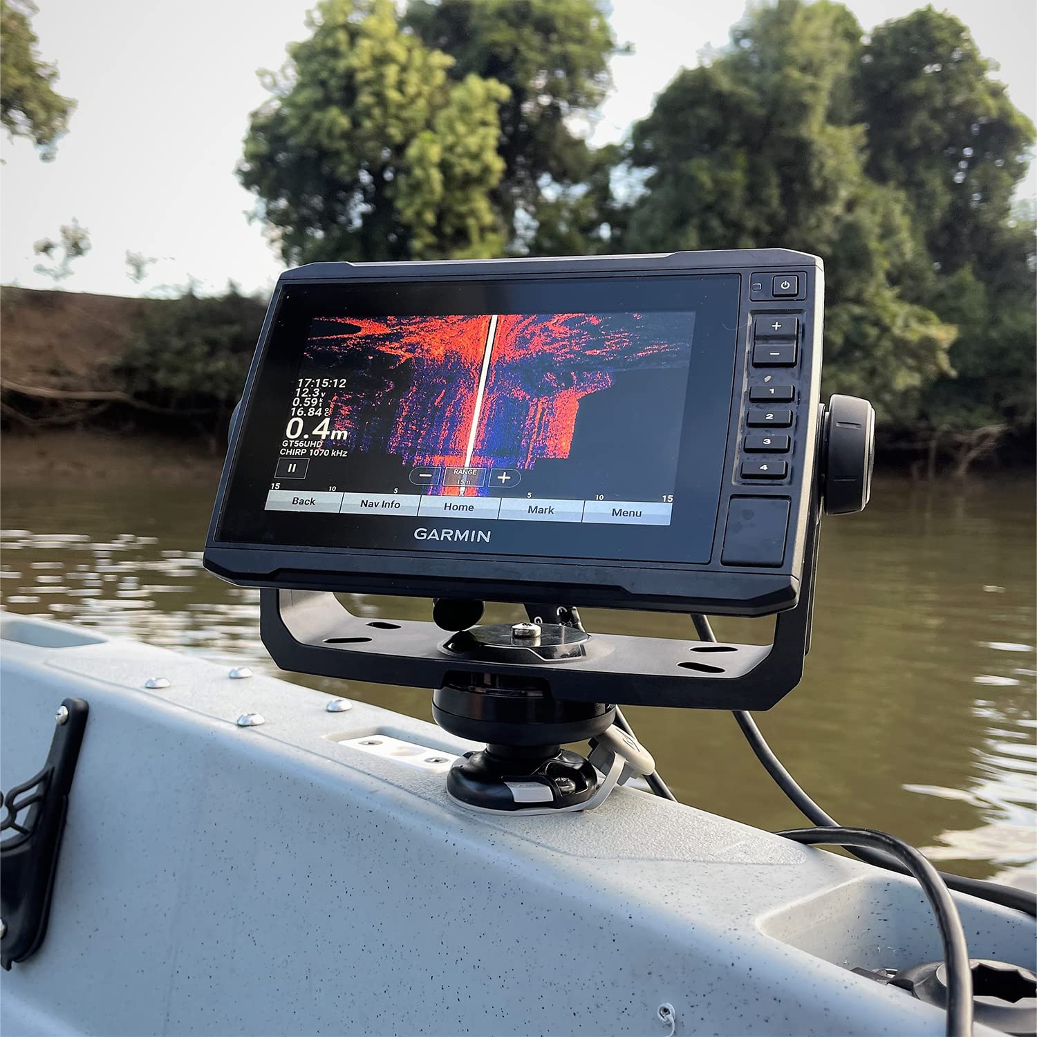 mounts for garmin fish finders Amazon.com: RAILBLAZA Unisex Adult ND-275 Garmin Fishfinder Mount Low  Profile, Multicoloured, Standard : Electronics