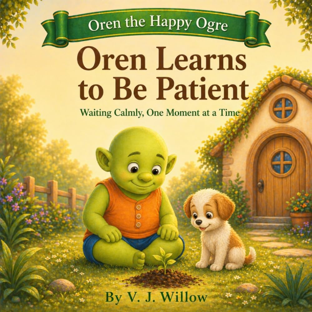 Oren Learns to Be Patient: Waiting Calmly, One Moment at a Time (Oren the Happy Ogre)
