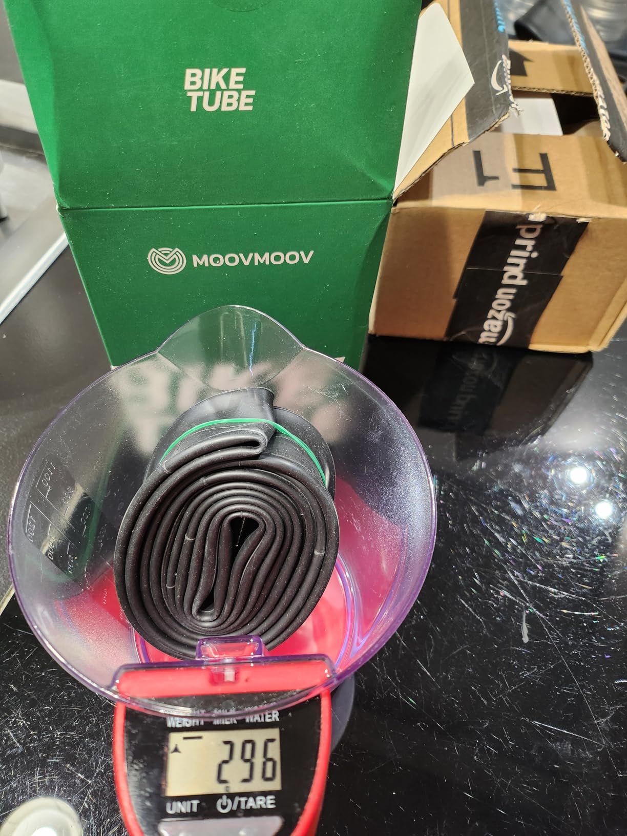 2 Chambres à Air MOOVMOOV 29x2.00-2.40 – Valve Presta 40mm, Obus Démontable – Pour VTT, Gravel, Tout-terrain, Haute Résistance