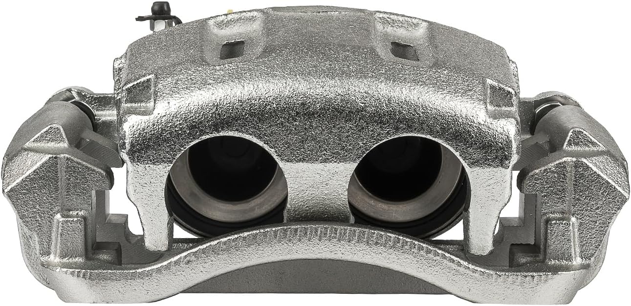 Maxfavor 18-B5023 Front Left Brake Caliper fit for Ford F-350 Super Duty 2005 2008 2009 2010 2011 2012 5.4L 6.0L 6.2L 6.4L, Disc Brake Caliper Assembly with Bracket