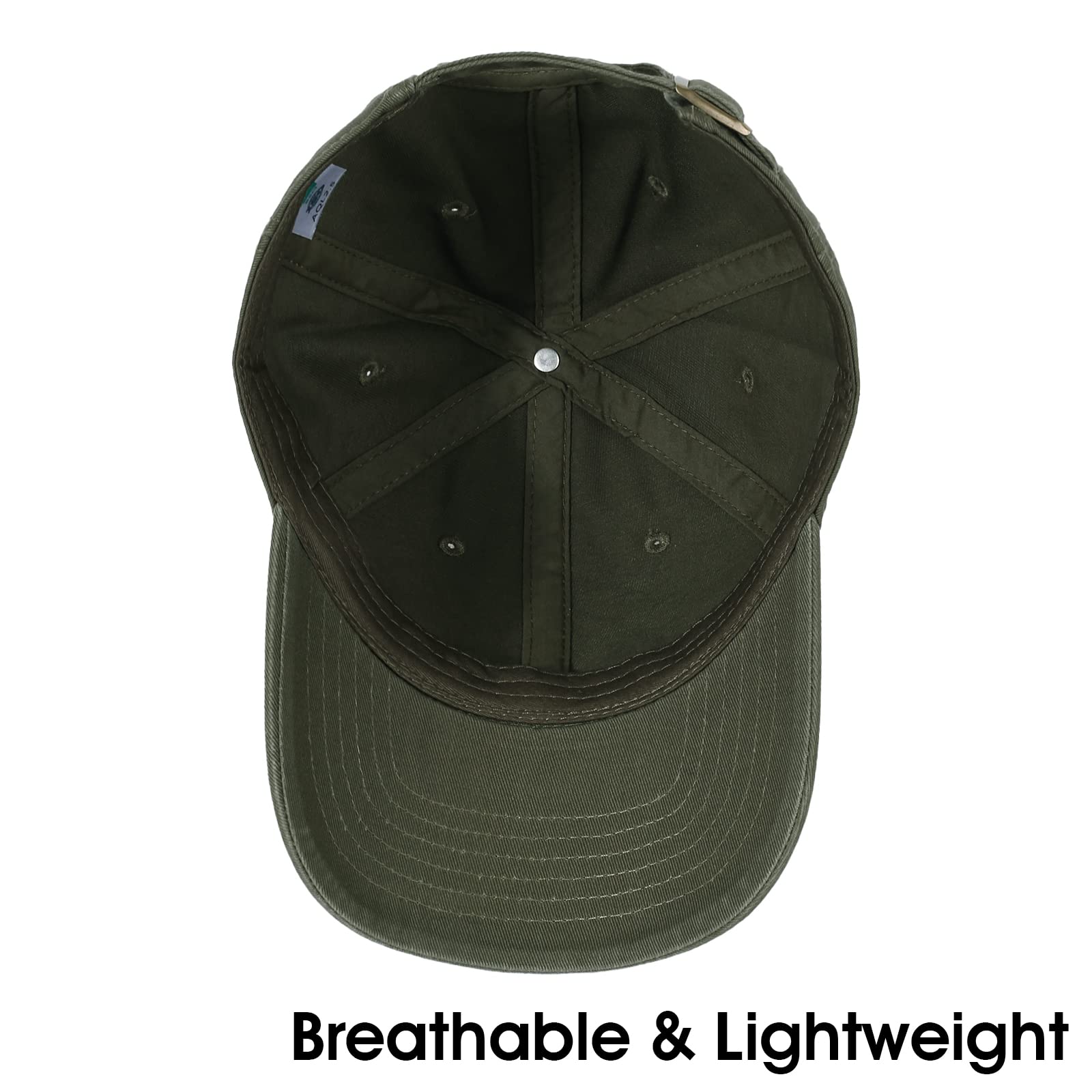 Crazy Era Cappello da baseball unisex in cotone liscio bianco cappello regolabile vintage solido cappello