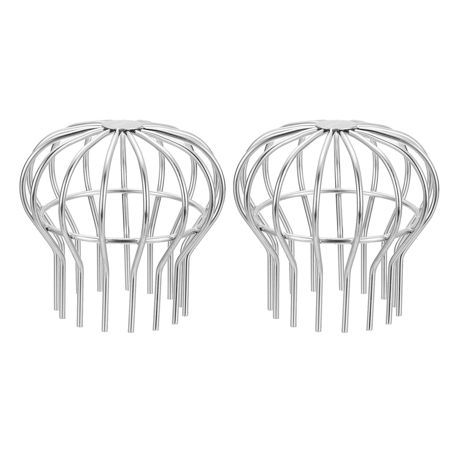 PATIKIL Gutter Guard 4 Inch, 2 Pack 304 Stainless Steel Down Pipe Filter