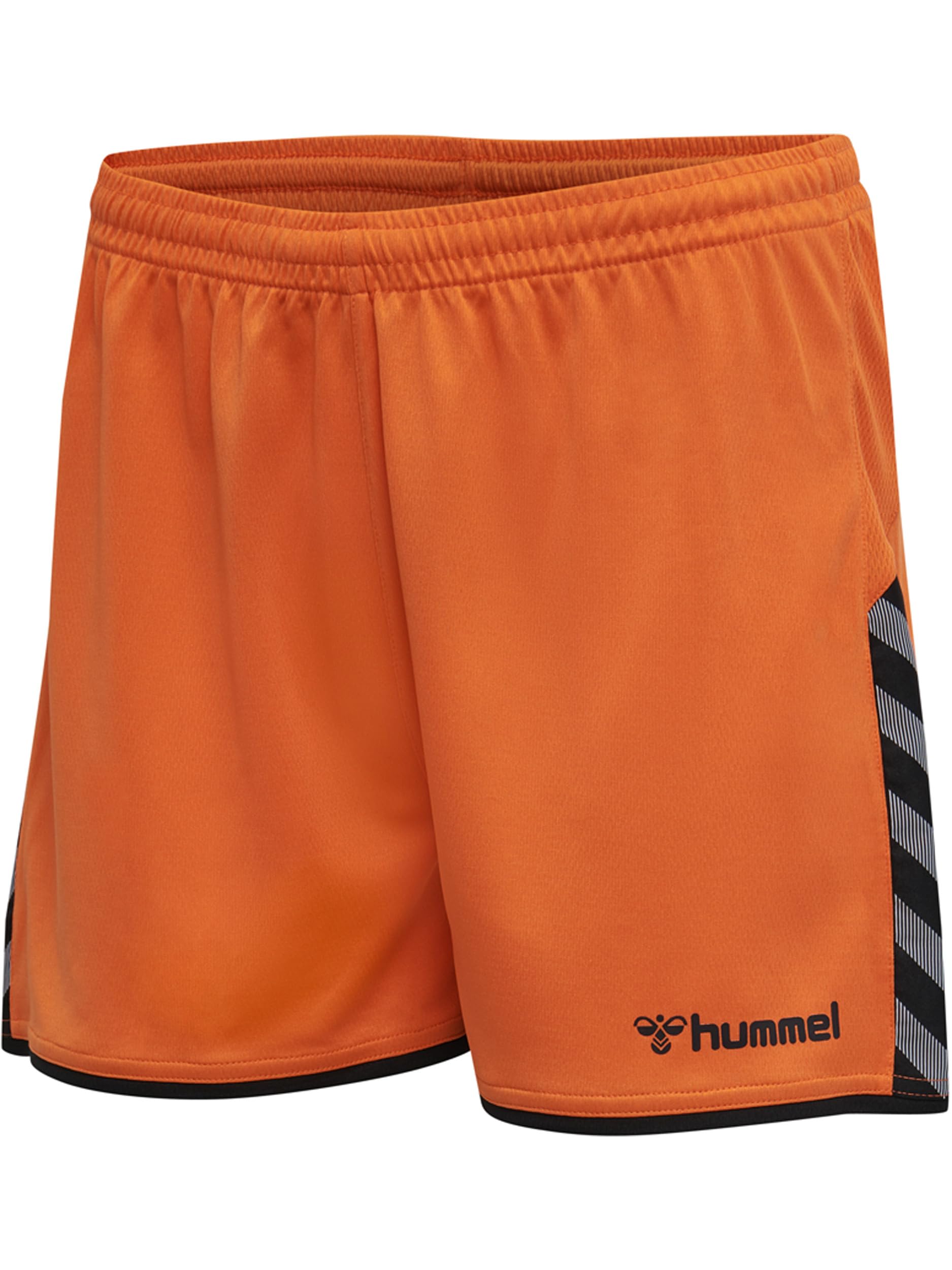 hummel Hmlauthentic Women's Polyester Shorts, Womens, Shorts, 204926-5006-2XL, Tangerine, XXL