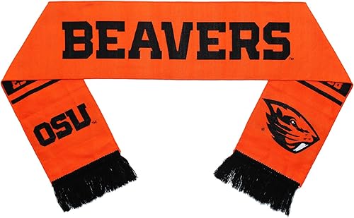 Miniatura 4 de Tradition Scarves Bufanda Oregon State Beavers - OSU 2017 tejido naranja brillante