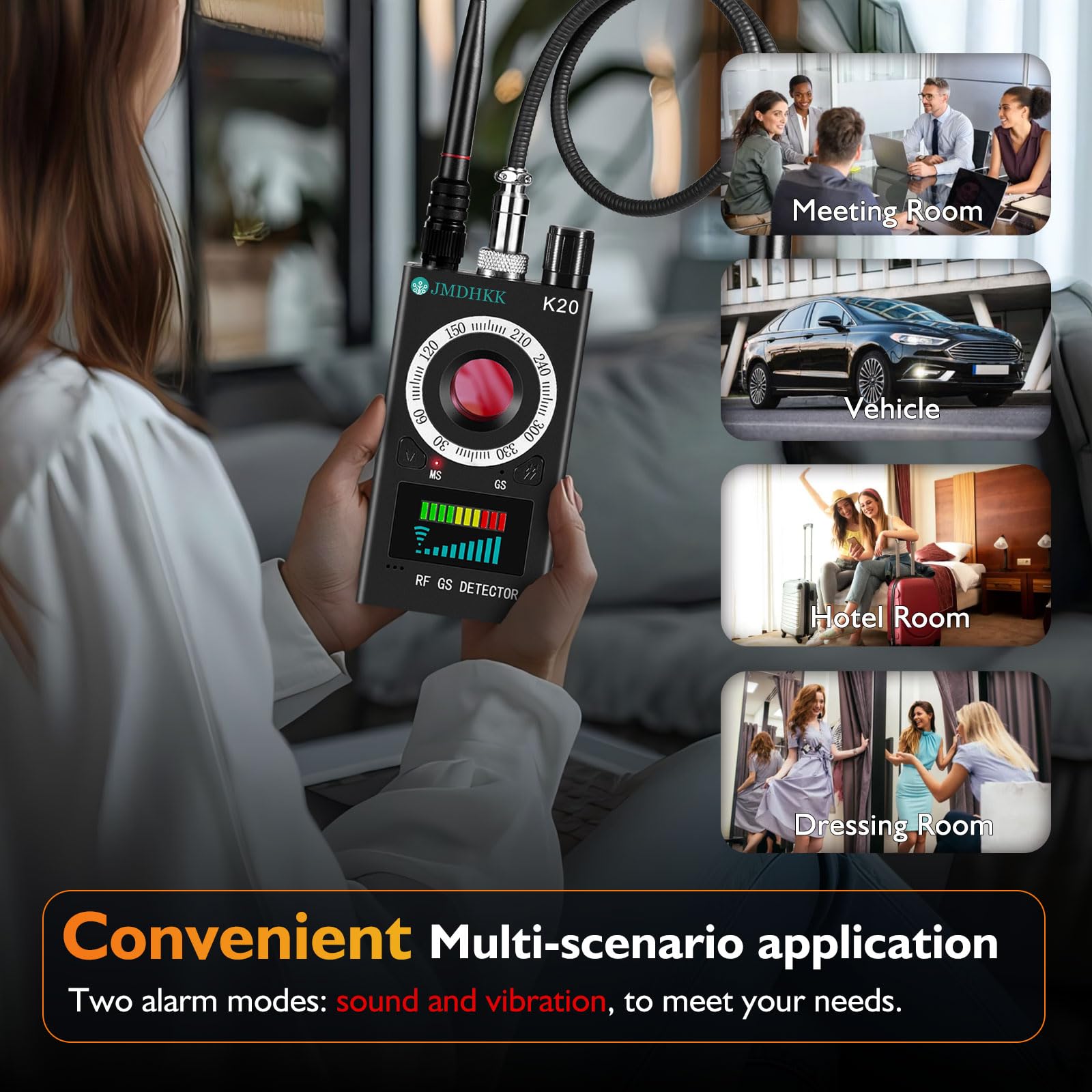 Amazon.com : JMDHKK K20 Hidden Camera Detector, Bug Detector