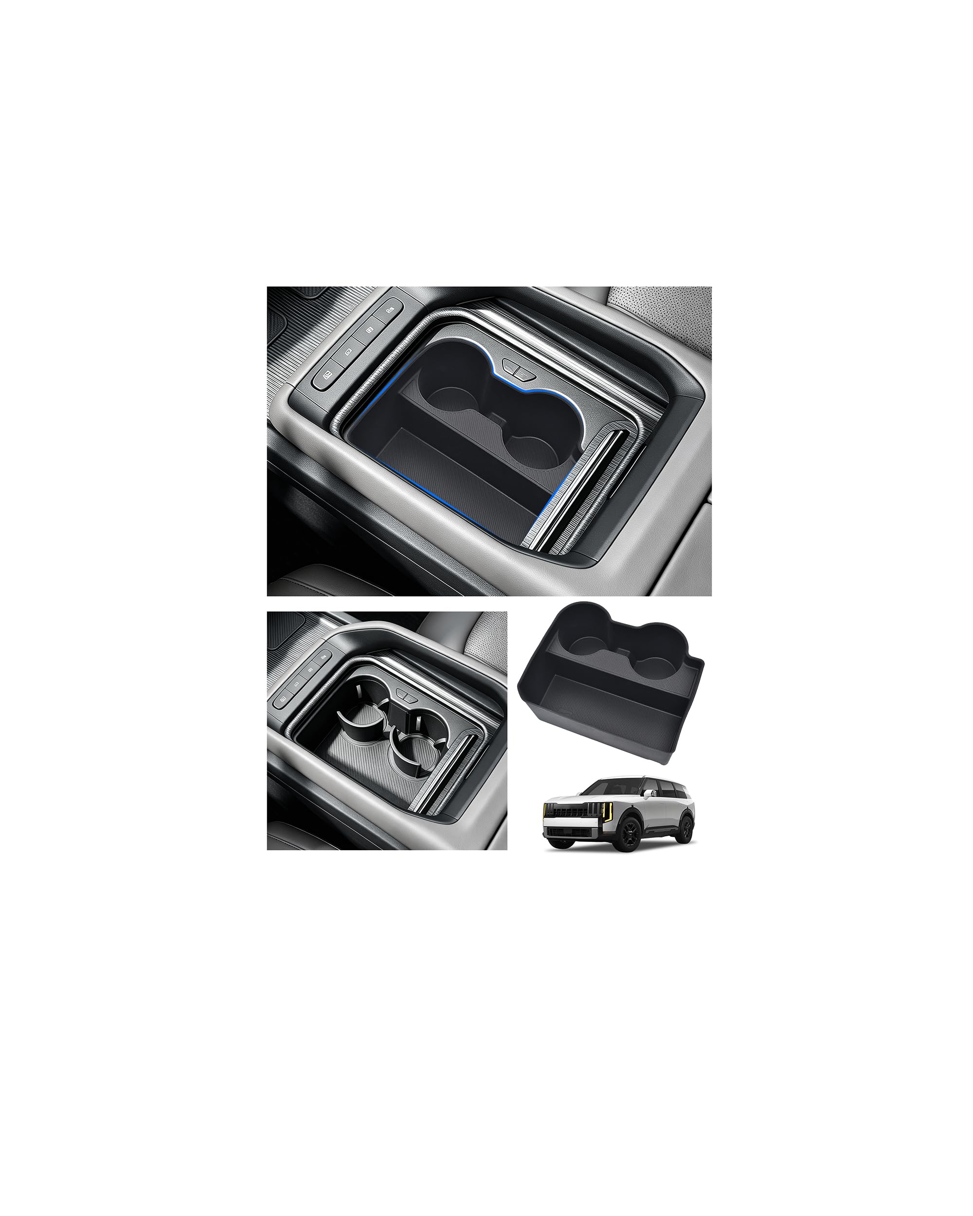 Cup Holder Insert for 2027 Kia Telluride Prestige Accessories