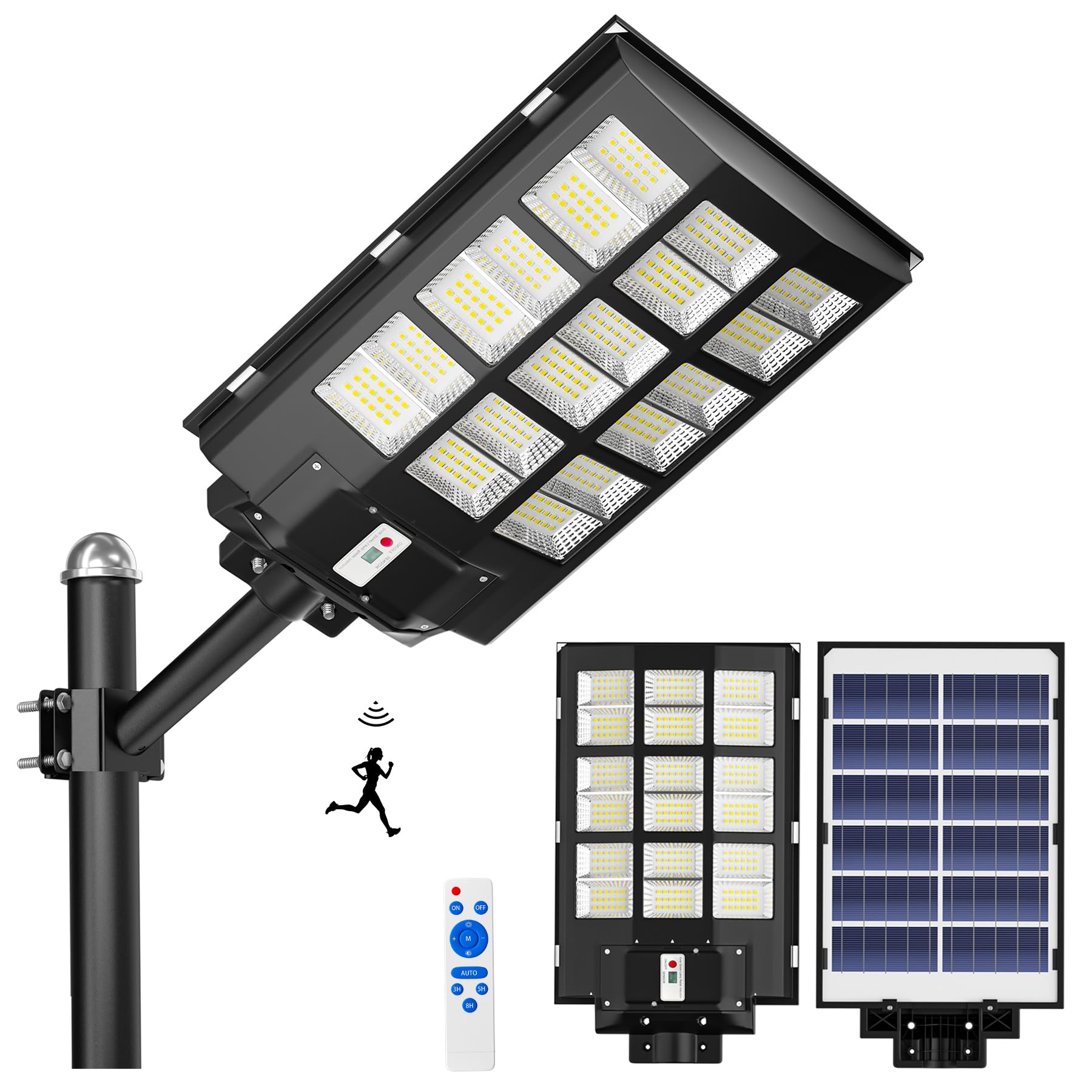 Amazon.co.jp : Ofuray ソーラー街灯 Of-3600W 360000LM