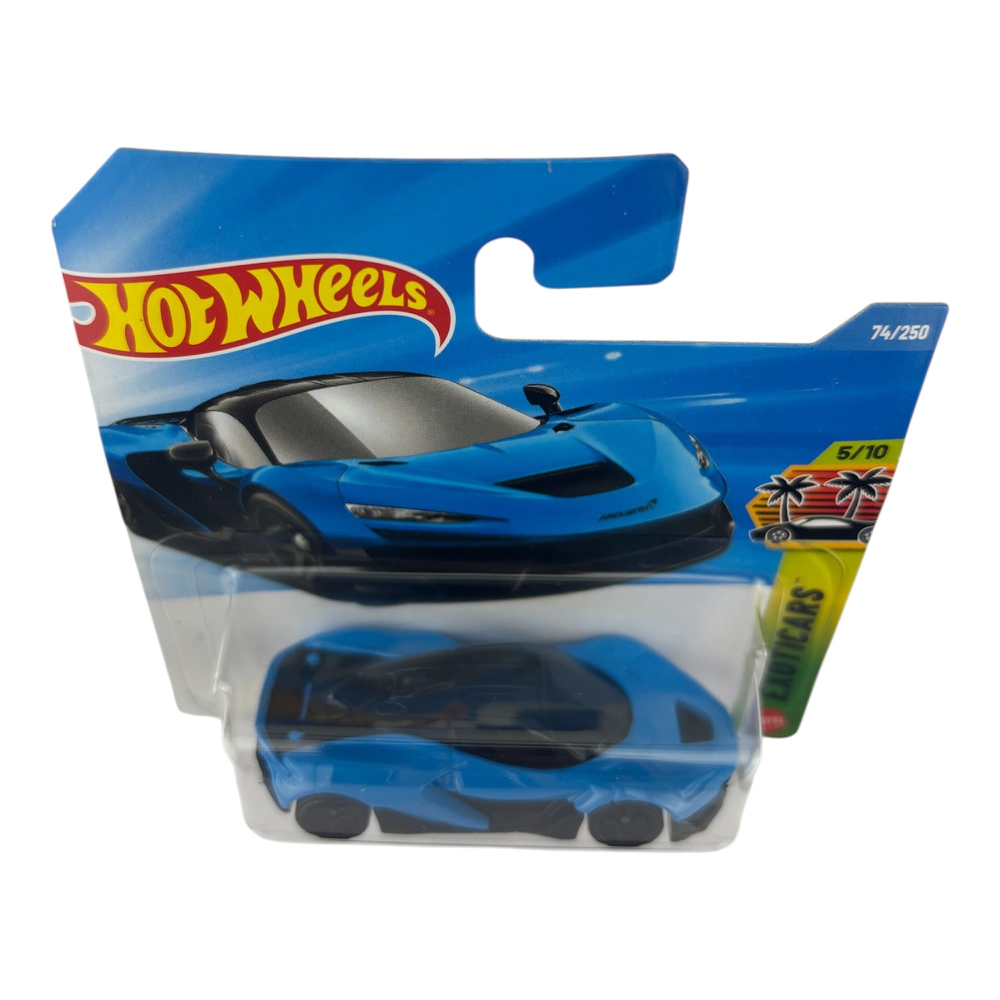 Amazon.com: Hot Wheels McLaren W1 [Blue] Exoticars 5/10, 74/250, 1
