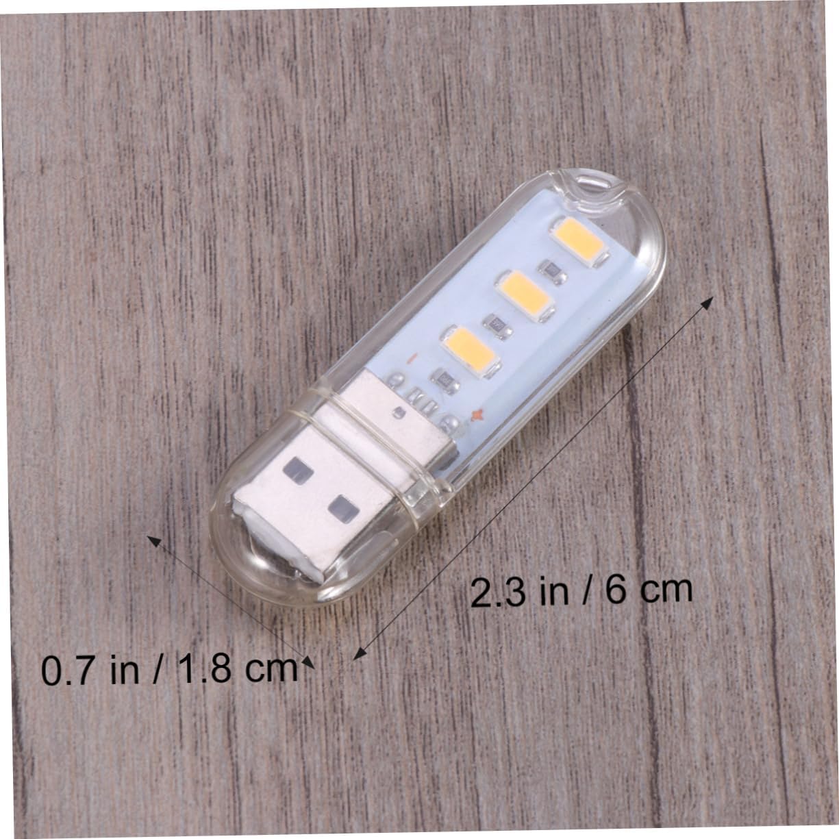 BELLIFFY USB Night Light Arm Portable Mini Table Lamp for Reading Laptop and Keyboard Warm Light Compact Design for Easy Carrying for Home Office and Travel