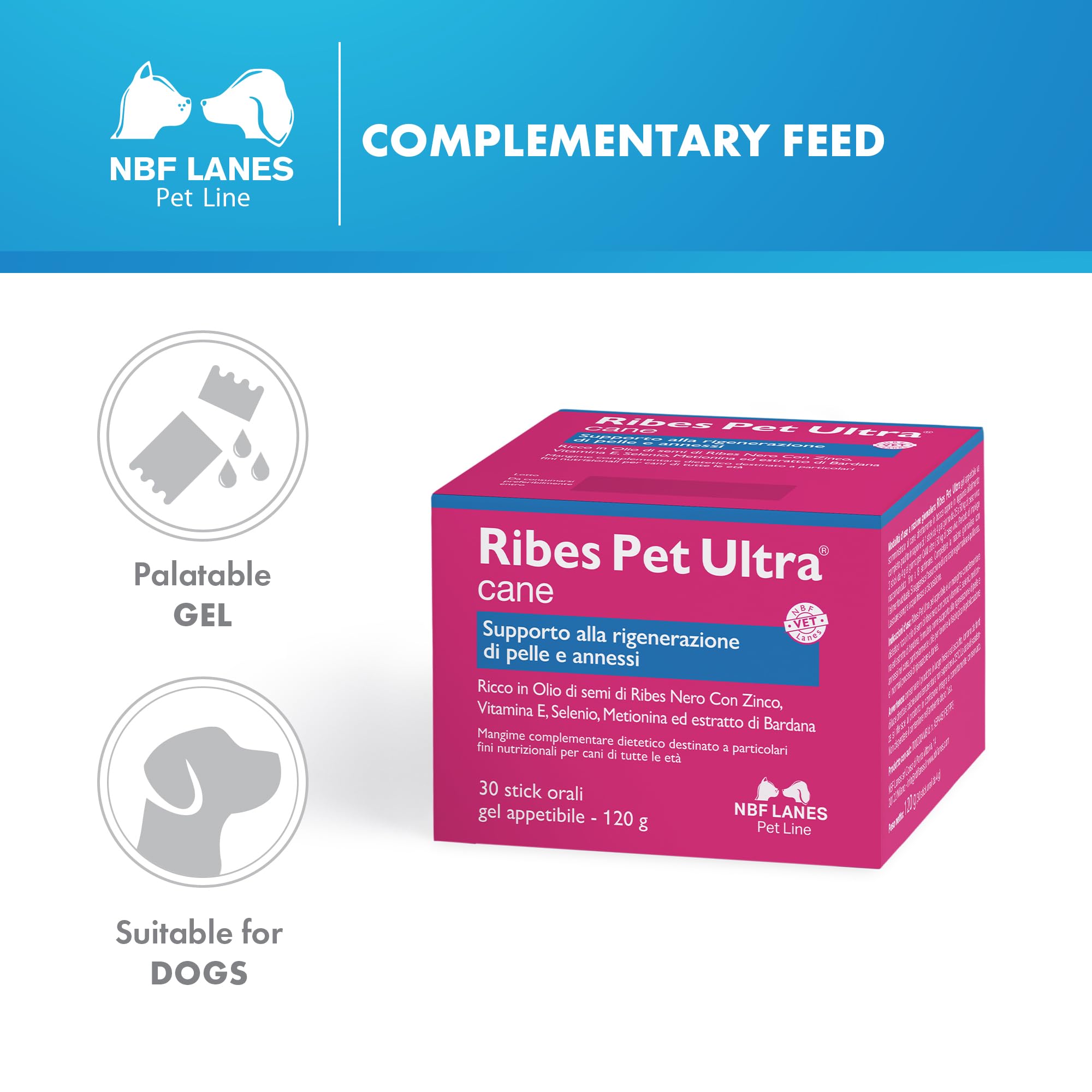 Ribes Pet Ultra Cane Gel 30 Bustine 4 G