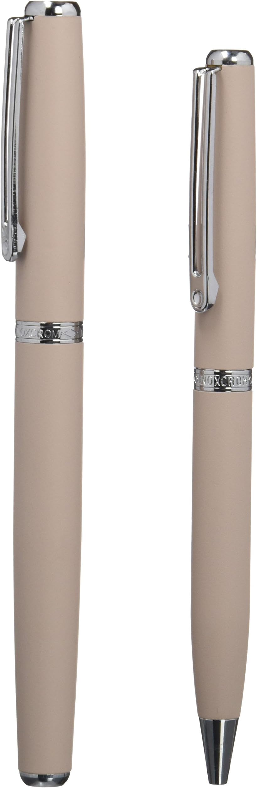 Inoxcrom WS Titanium – Ballpoint Pen and Pen Set Pink