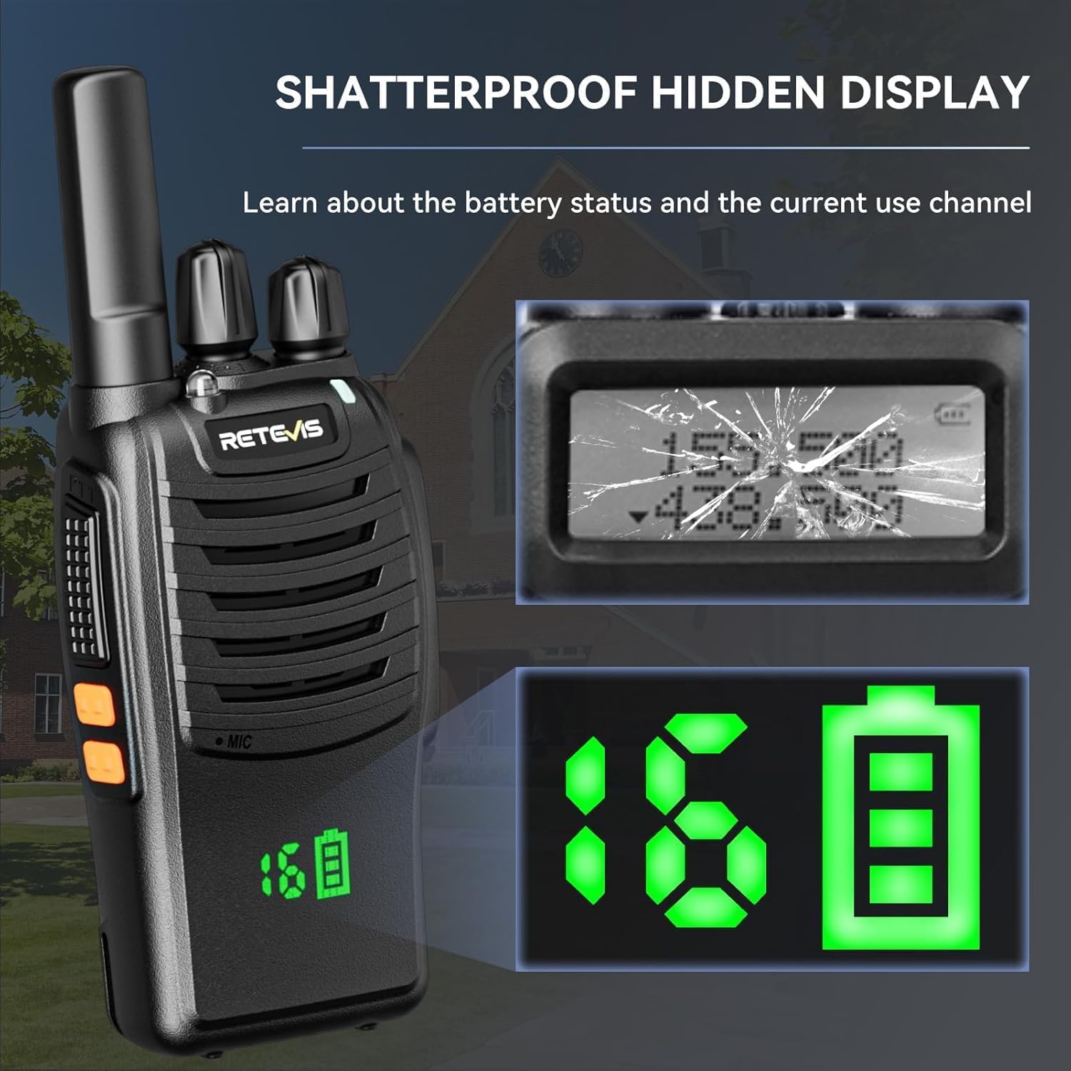 Retevis H777D Walkie Talkie 6 Way Charger - Dettaglio