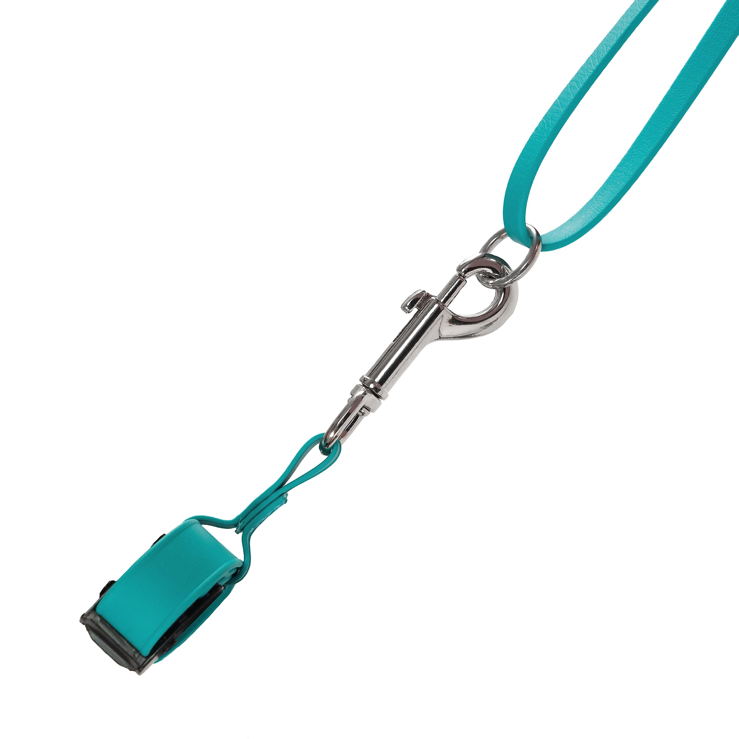 Jelly Pet Correa de seguridad para perros, fabricada en los Estados Unidos, para el aseo de mascotas (verde azulado)