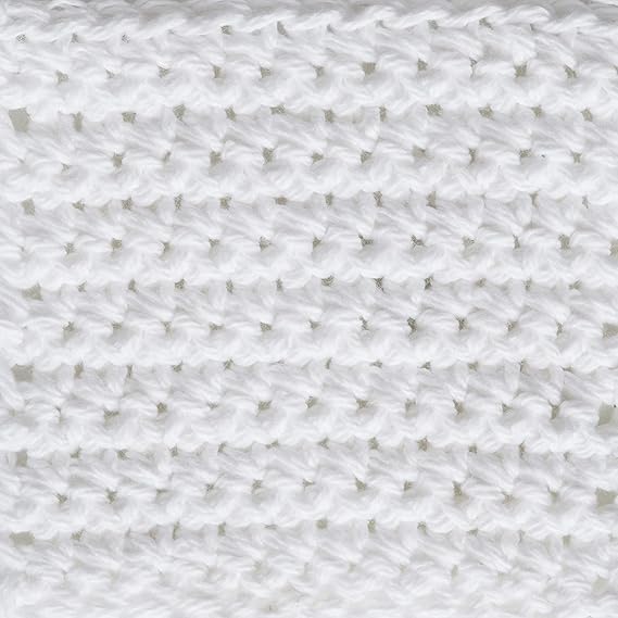 Lily Sugar N Cream Cones White Yarn - 1 Pack of 14oz/400g - Cotton - #4 Medium - 706 Yards - Knitting/Crochet