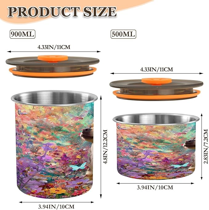 Almacenador de Alimentos ALAZA 30 oz Acero Inoxidable con Tapa miniatura 3