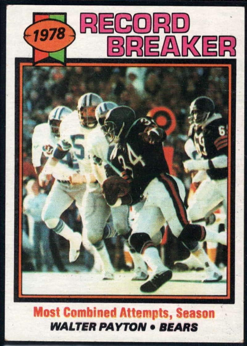 Football NFL 1979 Topps #335 Walter Payton RB Bears