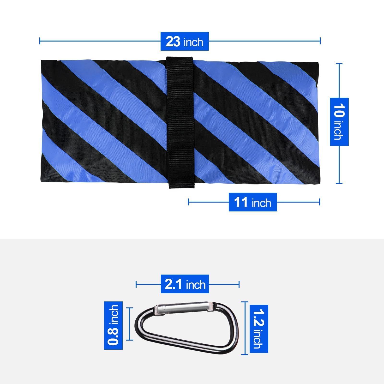 EMART Heavy Duty Sandbag Studio Weight Bag Saddlebag Design Photography - View #9