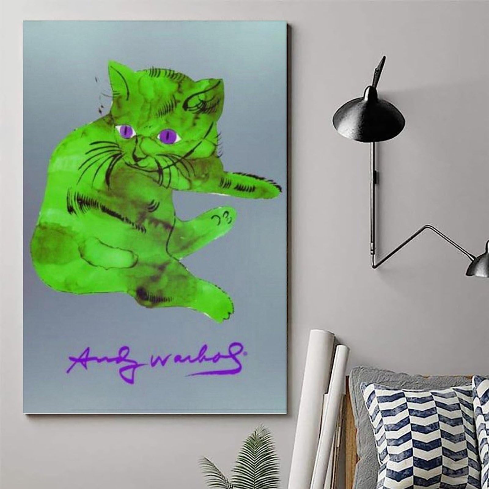 Amazon.co.jp: Andy Warholアンディウォーホル偉大な画家名作《サム