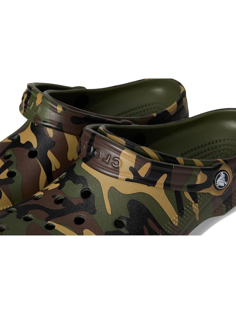 Green Crocs Classic Clog - Seasonal Graphic