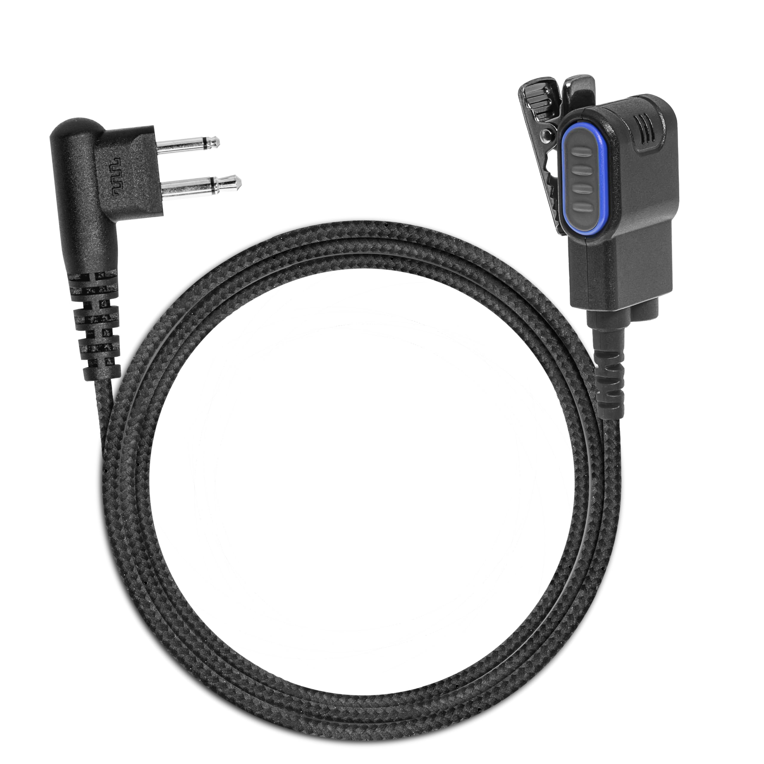 N-ear Choice™ PTT/Mic Tier 3 - Compact Radio PTT - Compatible with 2-Pin BPR40, CLS1110, CP100, CP100D, CP200, CP200D Radios
