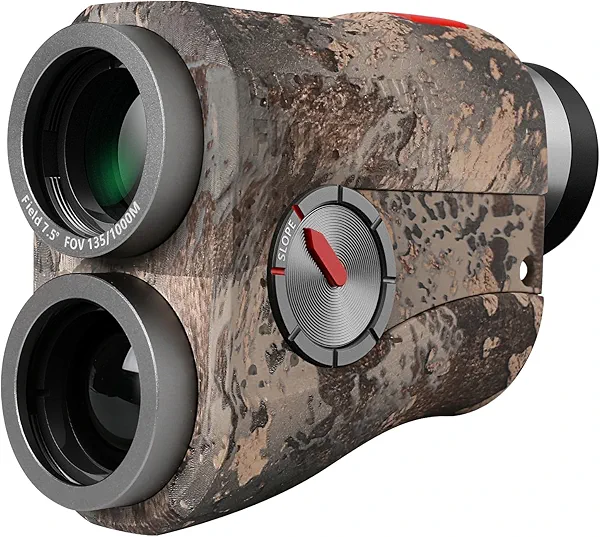 MILESEEY Optics HD 1000 Yards Laser Range Finder for Hunting with Angle Compensation for Shooting Bow Distance Meter for Hunting High Precision (Horizontal, Vertical, P2P, Rain, Speed Measuring)