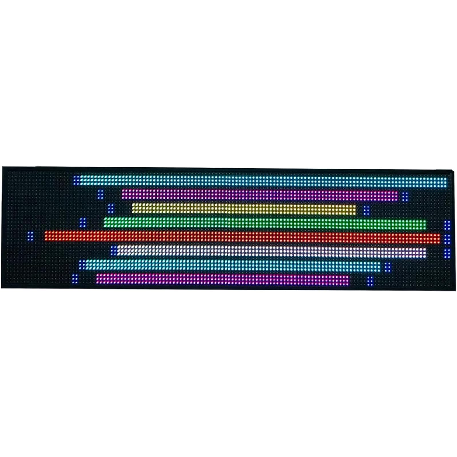Analizzatore di spettro musicale a LED con telecomando wireless, doppio canale, microfono integrato per feste, studi, sale giochi
