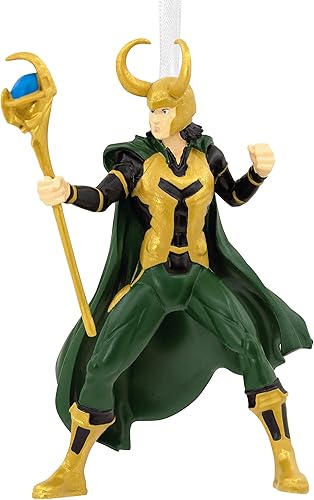 Hallmark Marvel Loki - Adorno navideño de resina