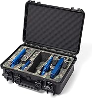 Vista 11 de Estuche para pistola Doro para 4 pistolas 12 con inserto de espuma MyCaseBuilder personalizado, impermeable, resistente, armas de fuego tácticas