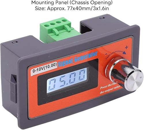 Miniatura 6 de Generador de señal de voltaje ABS DC 0-10V, simulador de señal de voltaje ajustable de alta precisión, simulador de voltaje de múltiples