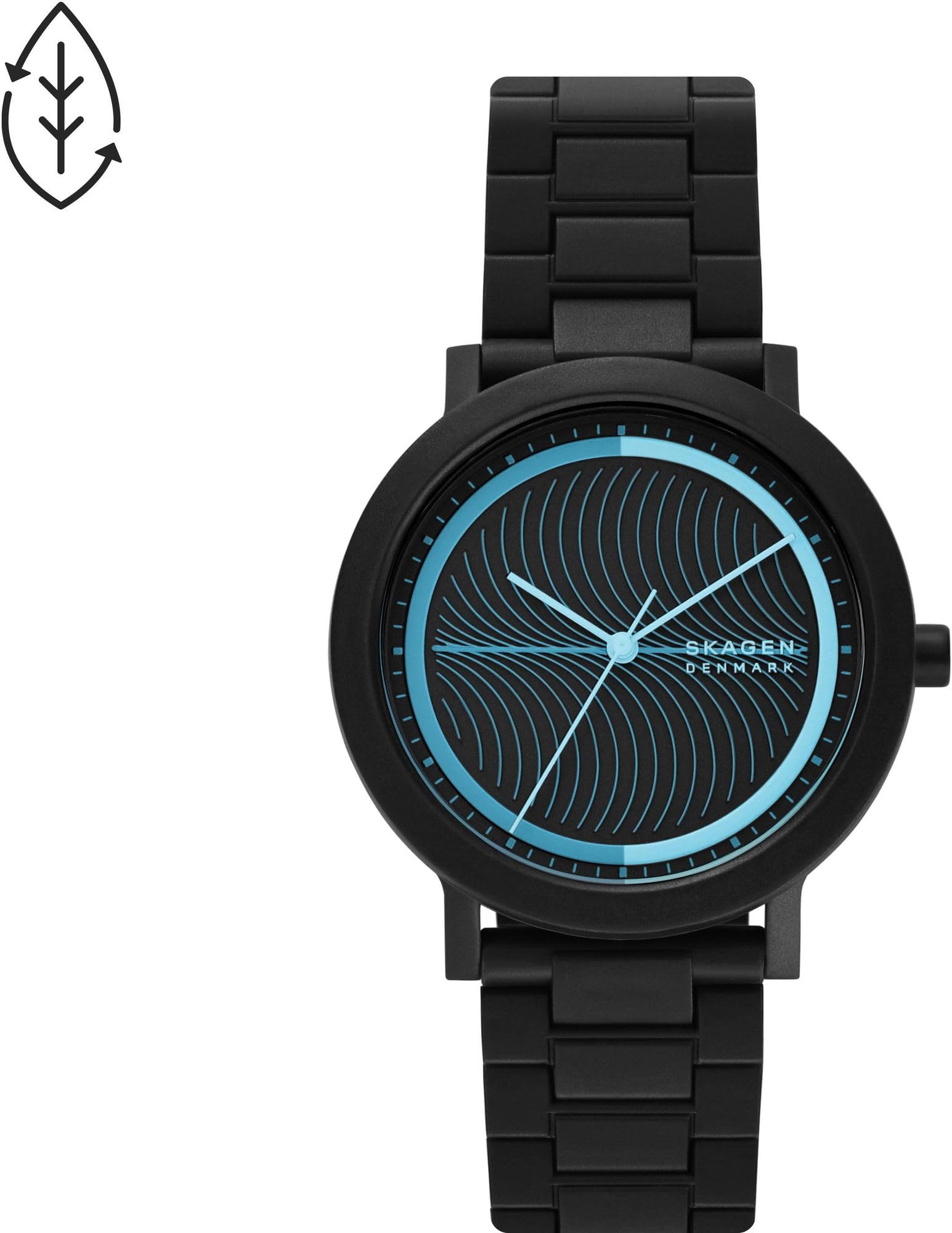 SKAGEN DENMARK AAREN Ocean Mod. Caviar Tide Ocean Material