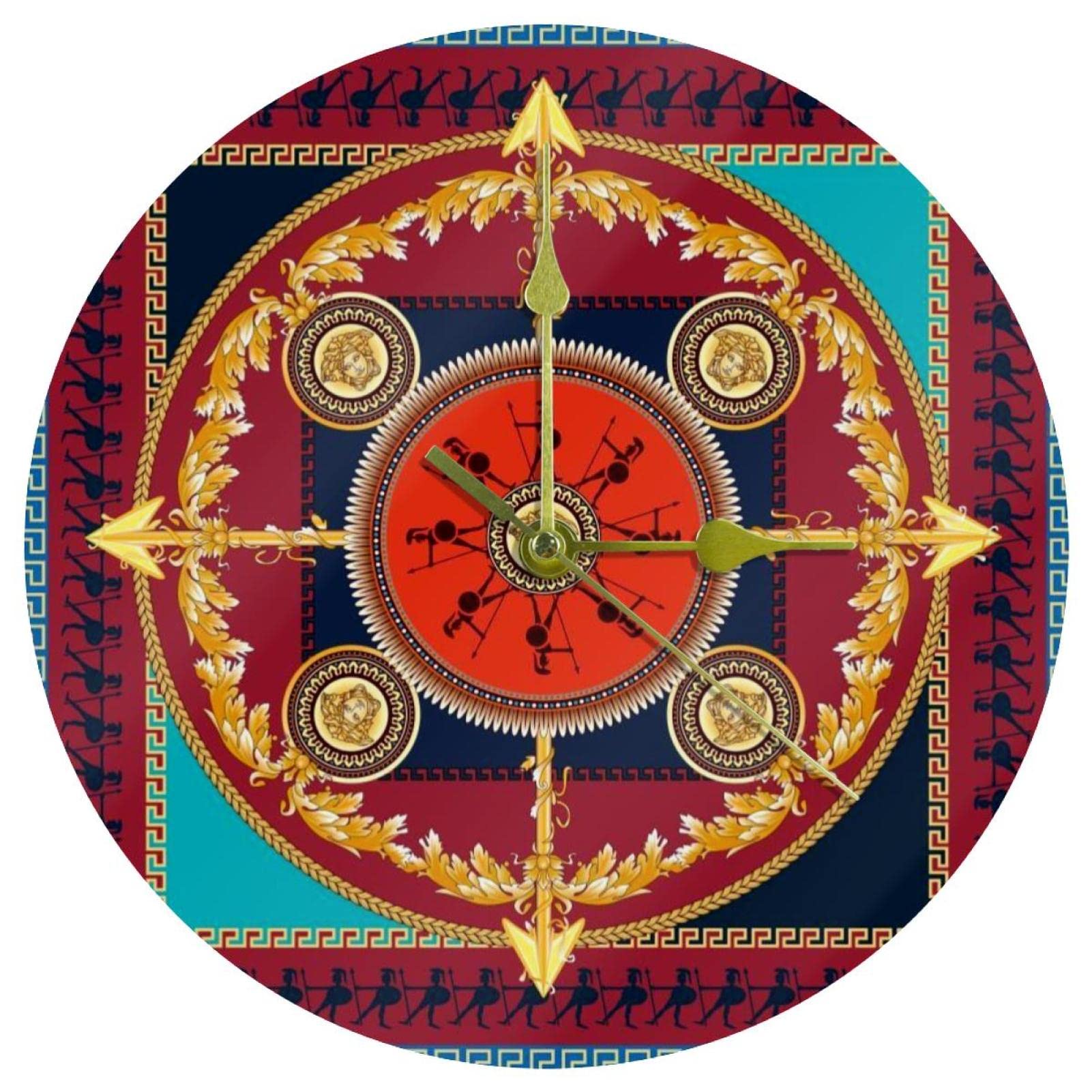 Horloge murale Samouraï idée cadeau originale pour pendaison de crémaillère