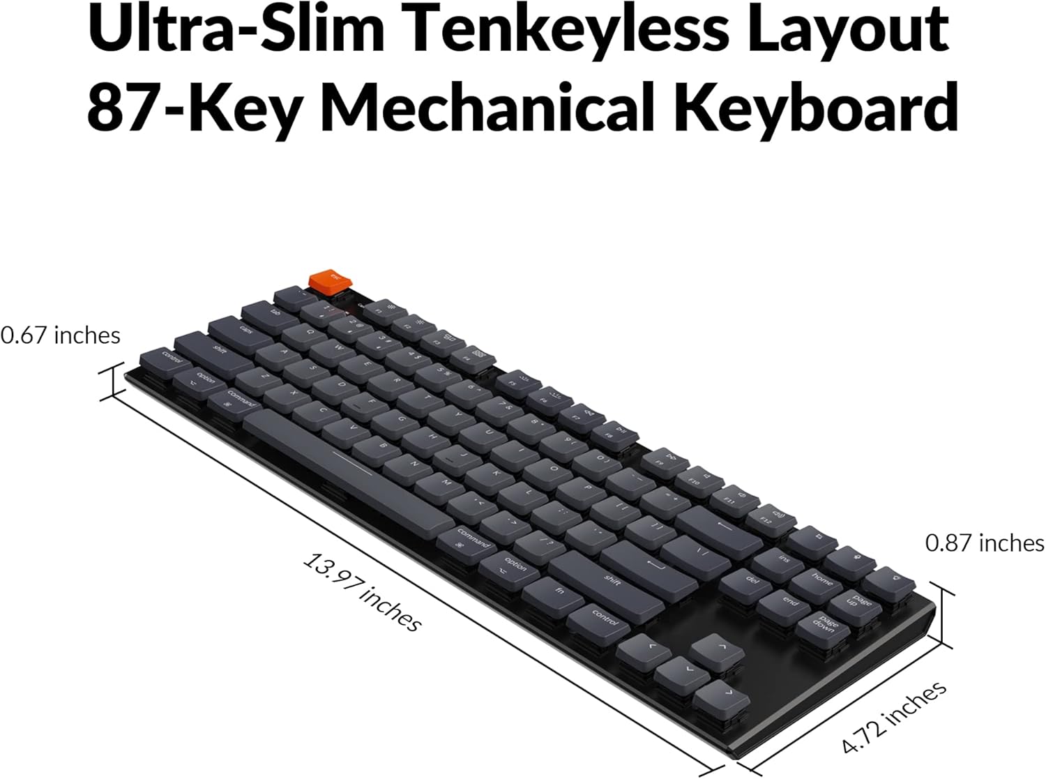 Buy Keychron K1 Tenkeyless Layout UltraSlim Hotswappable Wireless