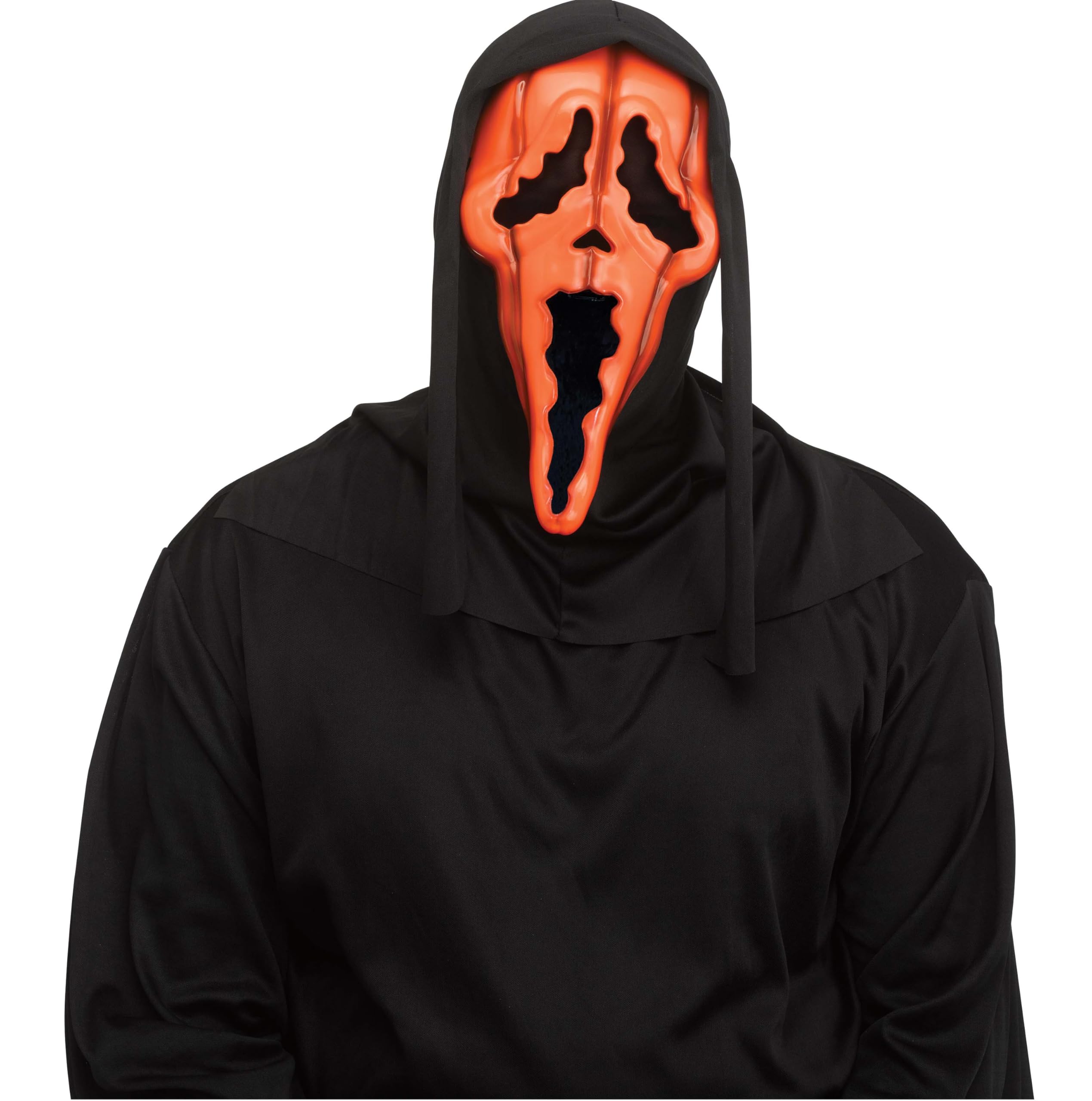 Fun World Adult Ghost Face Pumpkin Mask