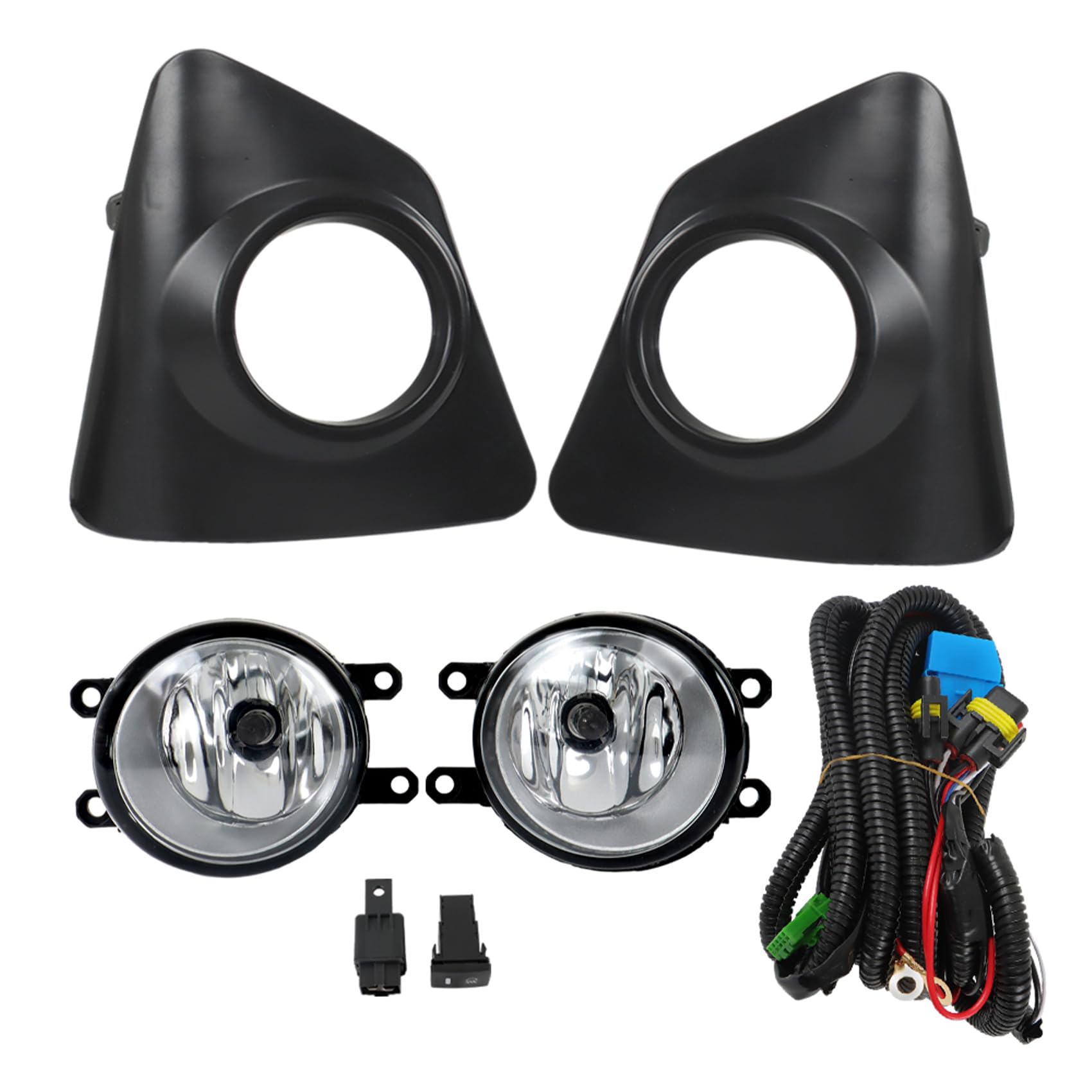 Right Front Fog Light Cover For 2014-2016 Toyota Corolla - Passenger Side