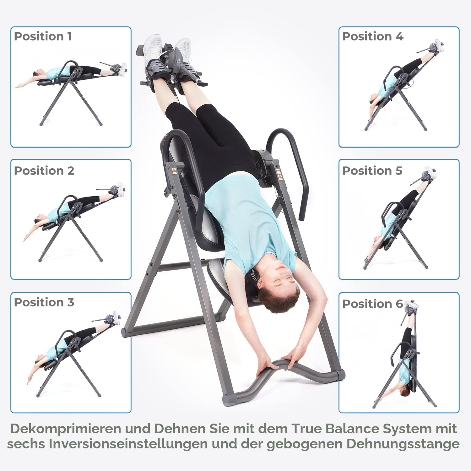 Innova ITM6000 Inversionstisch für Wärme und Massage