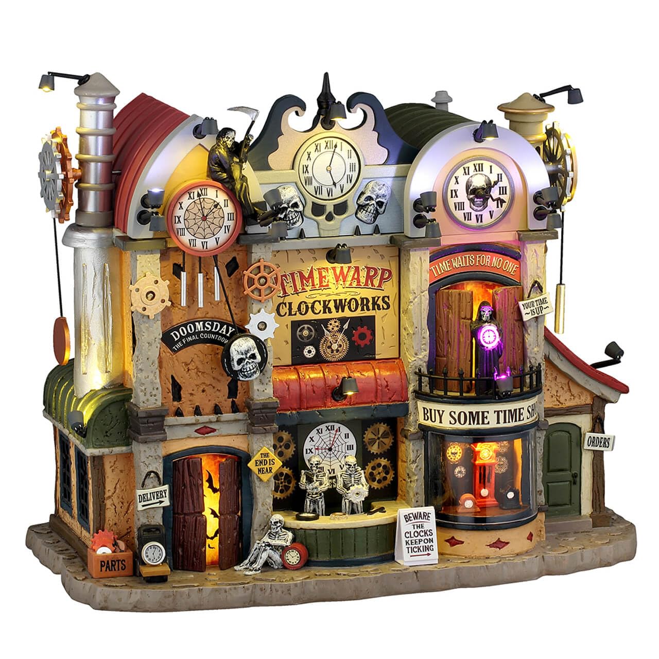 Lemax, Timewarp Clockworks, Sights and Sounds, #65513